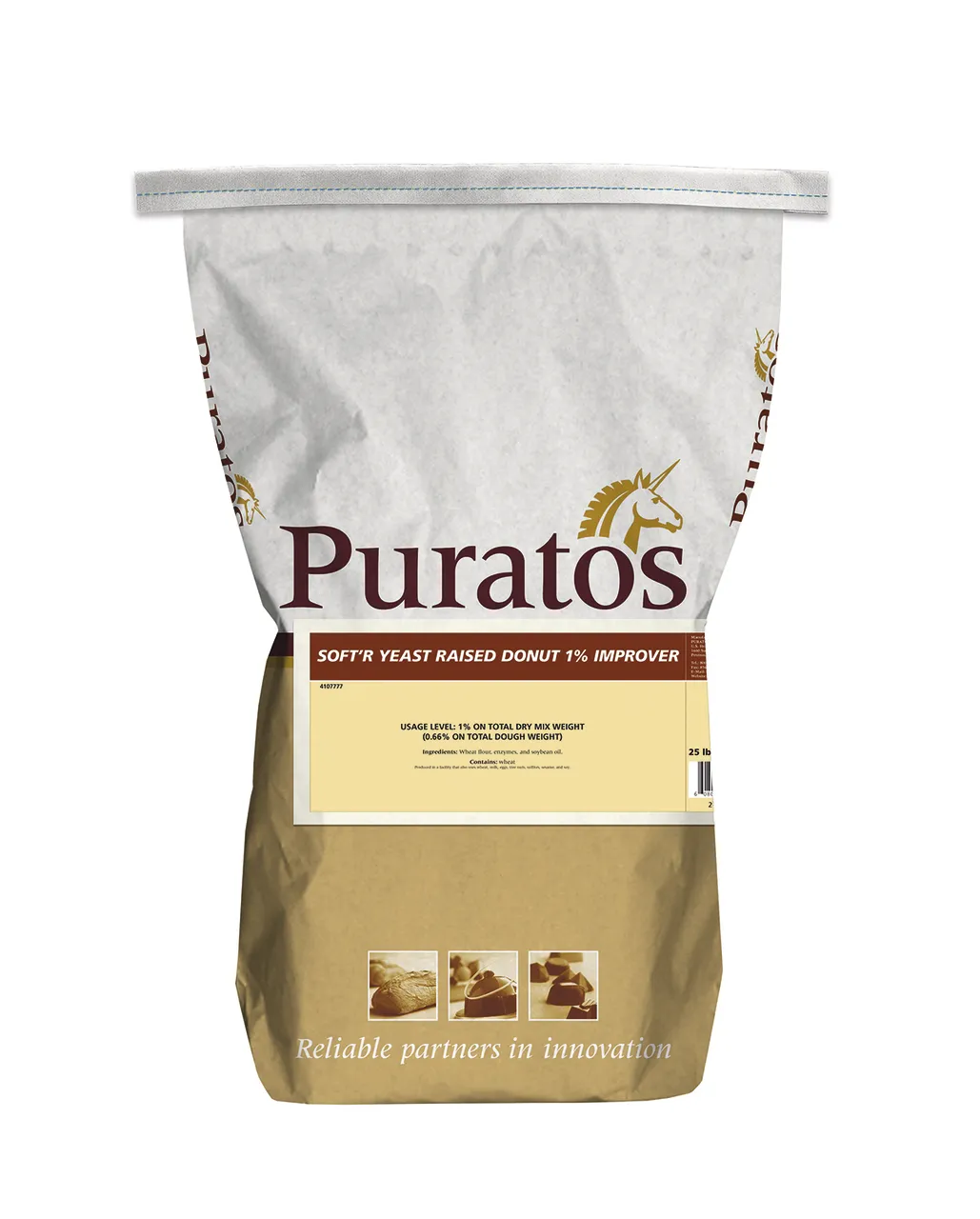 Soft'r Yeast Raised Donut 1% Improver - Puratos